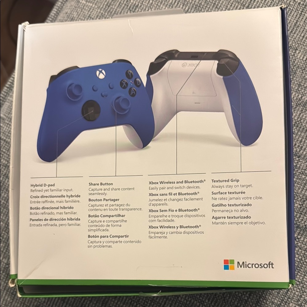 Shock Blue Wireless Controller - Picture 2 of 2